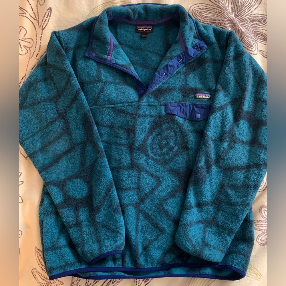 Patagonia Synchilla Blue Stone Fleece Pullover